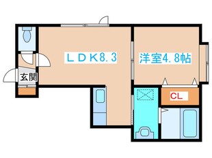 コーポガリレオの物件間取画像